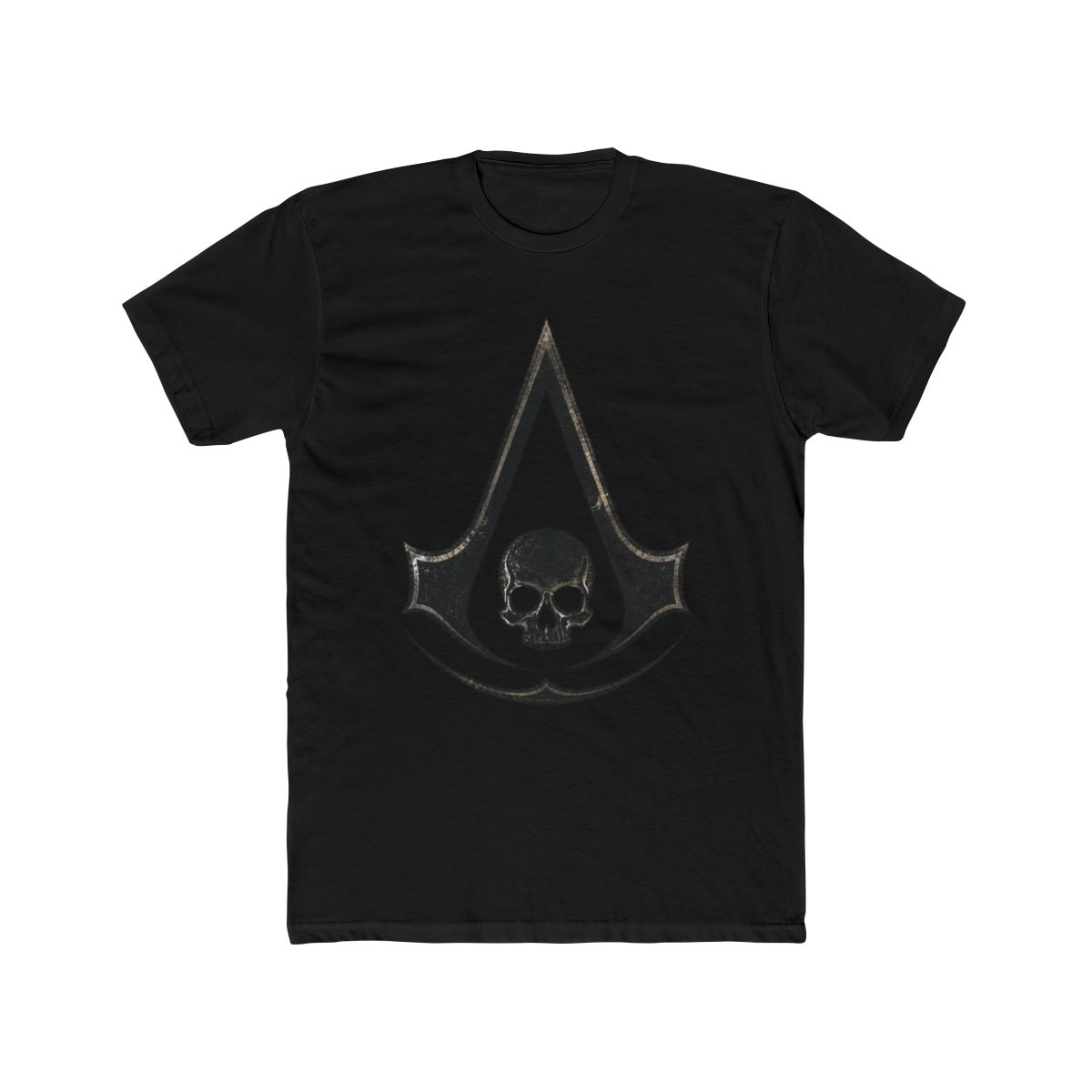 Assassin's Creed Black Flag Resynced Comfort Colors T Shirt - Skull Crest | Assasin's Creed - Official T-Shirts merchandise